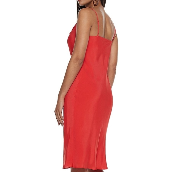 Nine West Red Slip Dress NWT - Picture 2 of 6